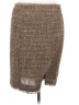 Preston & York 100% Polyester Tweed Brown Formal Skirt Size 16 - photo 2