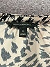 Banana Republic Animal Print Silver 3/4 Sleeve Blouse Size S - photo 7