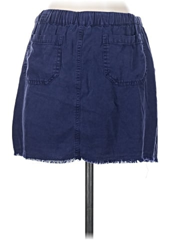 On The Road... Denim Skirt (view 2)