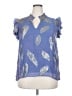 Emily Lovelock Blue Tank Top Size 2X - photo 1