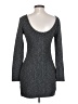Attention Tweed Gray Cocktail Dress Size S - photo 2