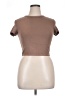 Assorted Brands Brown Short Sleeve Turtleneck Size XL - photo 1