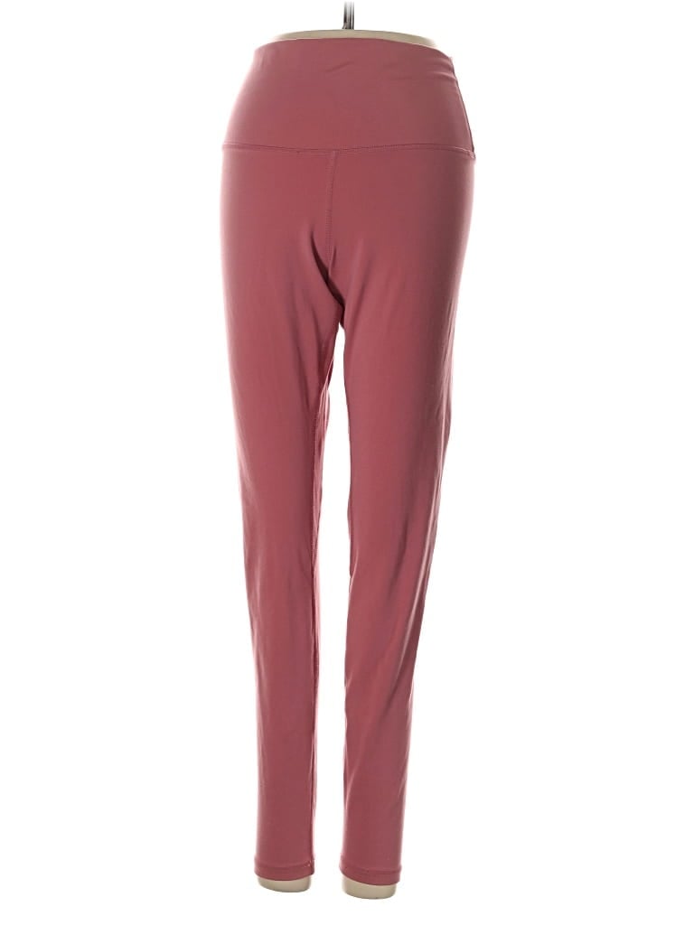 Pre-owned Sunzel Active Pants In Burgundy