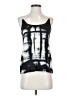 Max Azria 100% Silk Black Sleeveless Top Size XXS - photo 1
