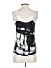 Max Azria 100% Silk Black Sleeveless Top Size XXS - photo 2