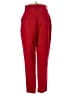 Zara Solid Red Casual Pants Size XS - photo 2