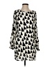 Sage 100% Polyester Ivory Black 3/4 Sleeve Blouse Size S - photo 1