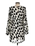 Sage 100% Polyester Ivory Black 3/4 Sleeve Blouse Size S - photo 2
