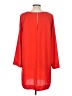 H&M 100% Polyester Solid Red Casual Dress Size L - photo 2