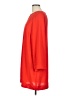 H&M 100% Polyester Solid Red Casual Dress Size L - photo 5