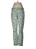 Gap Print Blue Casual Pants Size 6 - photo 1