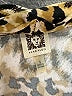 Anne Klein Animal Print Gold Sleeveless Button-Down Shirt Size S - photo 7
