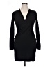 Leith Solid Black Cocktail Dress Size XL - photo 1
