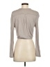 Max Studio Gray Long Sleeve Blouse Size S - photo 2