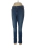 Old Navy Solid Blue Jeans Size 12 - photo 1