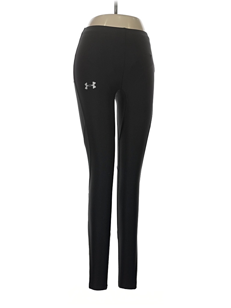 Pre-owned Under Armour Active Pants In Black