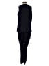 Kenneth Cole New York 100% Polyester Solid Black Jumpsuit Size 6 (petite) - photo 2