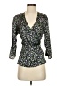 Vero Moda 100% Polyester Green 3/4 Sleeve Blouse Size S - photo 1