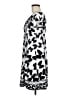 Rhapsody Print Silver Casual Dress Size M - photo 5