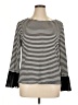 Pebble and Stone Black 3/4 Sleeve Top Size 1X - photo 1