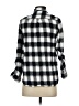 Gap Outlet Plaid Black Blue Long Sleeve Button-Down Shirt Size S - photo 2
