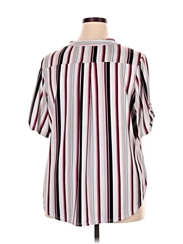 Perseption Concept Short Sleeve Blouse (view 2)