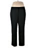 Le Suit 100% Polyester Solid Black Green Dress Pants Size XXL (estimated) - photo 1