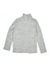 Jumping Beans 100% Polyester Silver Turtleneck Sweater Size 8 - photo 2