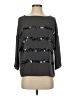 Ann Taylor LOFT 100% Polyester Gray 3/4 Sleeve Blouse Size S - photo 1