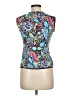 Assorted Brands Blue Sleeveless Blouse Size M - photo 2