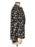 Gap 100% Polyester Print Black Long Sleeve Blouse Size M - photo 4