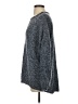 14th & Union 100% Polyester Tweed Blue Pullover Sweater Size S - photo 5