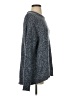 14th & Union 100% Polyester Tweed Blue Pullover Sweater Size S - photo 4