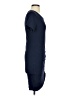 Grecerelle Solid Blue Casual Dress Size S - photo 4