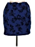 Love Nation Floral Blue Formal Skirt Size L - photo 2