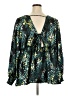 Torrid 100% Polyester Teal Casual Dress Size 3X Plus (3) - photo 2