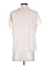 Paige 100% Polyester Pink Short Sleeve Blouse Size XS - photo 2
