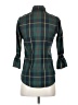 Gretchen Scott Designs 100% Polyester Plaid Green 3/4 Sleeve Blouse Size S - photo 2