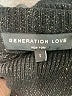 Generation Love Black Wool Pullover Sweater Size S - photo 7