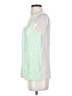 Diane von Furstenberg 100% Silk Green Blouse Size 4 - photo 5