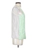 Diane von Furstenberg 100% Silk Green Blouse Size 4 - photo 4