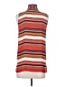 Ann Taylor LOFT 100% Polyester Red Sleeveless Blouse Size XS - photo 2