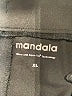Mandala Solid Black Active Pants Size XL - photo 4