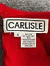 Carlisle 100% Silk Red Long Sleeve Silk Top Size 4 - photo 7