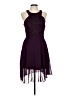 Speechless 100% Polyester Purple Cocktail Dress Size 13 - photo 1