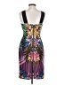 Muse Graphic Purple Cocktail Dress Size 4 - photo 2