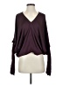 Ramy Brook Burgundy Long Sleeve Blouse Size XXS - photo 1