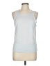 Nike 100% Polyester Silver Active Tank Size M - photo 1