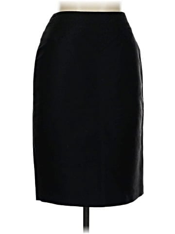 Linda Allard Ellen Tracy Silk Skirt (view 1)