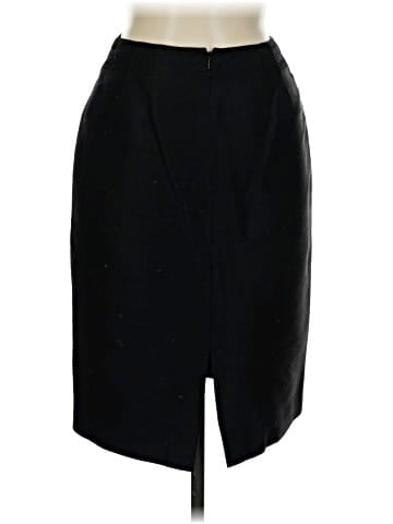 Linda Allard Ellen Tracy Silk Skirt (view 2)